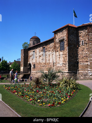 Château de Colchester, Essex, Angleterre Banque D'Images