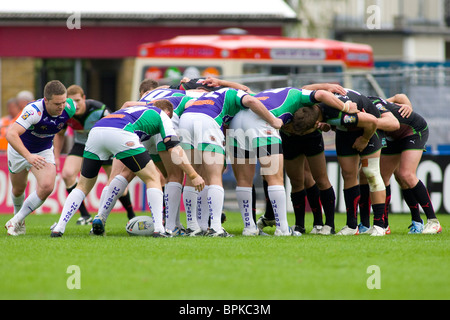 06 septembre 2009 ; Middlesex Twickenham : Harlequins RL v Castleford Tigers jouant dans l'Engager Super League au Stoop Sol Banque D'Images