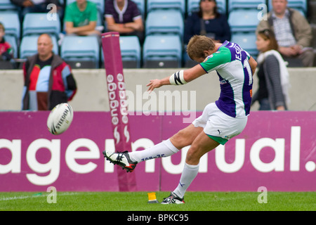 06 septembre 2009 ; Middlesex Twickenham : Harlequins RL v Castleford Tigers jouant dans l'Engager Super League au Stoop Sol Banque D'Images