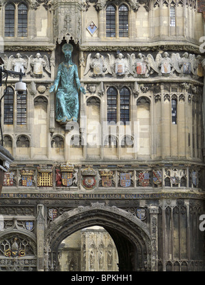 Christchurch gate entrée à la Cathédrale de Canterbury, Kent Banque D'Images