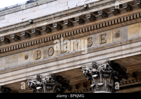 Bourse de Paris, France Banque D'Images