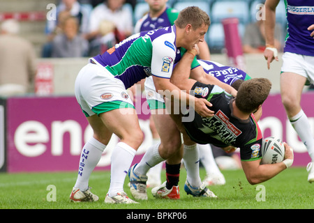 06 septembre 2009 ; Middlesex Twickenham : Harlequins RL v Castleford Tigers jouant dans l'Engager Super League au Stoop Sol Banque D'Images