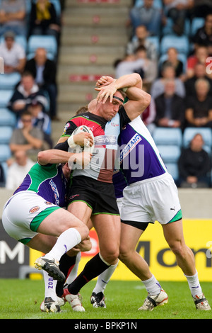 06 septembre 2009 ; Middlesex Twickenham : Harlequins RL v Castleford Tigers jouant dans l'Engager Super League au Stoop Sol Banque D'Images