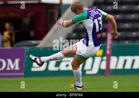 06 septembre 2009 ; Middlesex Twickenham : Harlequins RL v Castleford Tigers jouant dans l'Engager Super League au Stoop Sol Banque D'Images