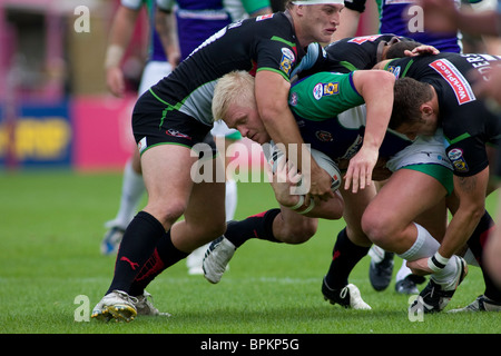 06 septembre 2009 ; Middlesex Twickenham : Harlequins RL v Castleford Tigers jouant dans l'Engager Super League au Stoop Sol Banque D'Images