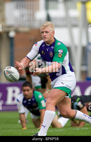 06 septembre 2009 ; Middlesex Twickenham : Harlequins RL v Castleford Tigers jouant dans l'Engager Super League au Stoop Sol Banque D'Images