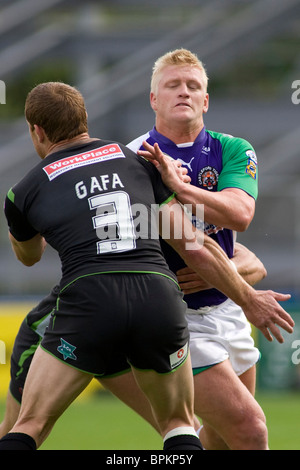 06 septembre 2009 ; Middlesex Twickenham : Harlequins RL v Castleford Tigers jouant dans l'Engager Super League au Stoop Sol Banque D'Images