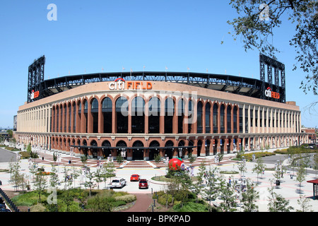 Citi Field Stadium dans le Queens, New York, accueil de l'équipe de baseball des Mets, achevée en 2009 en remplacement de Shea Stadium. Banque D'Images