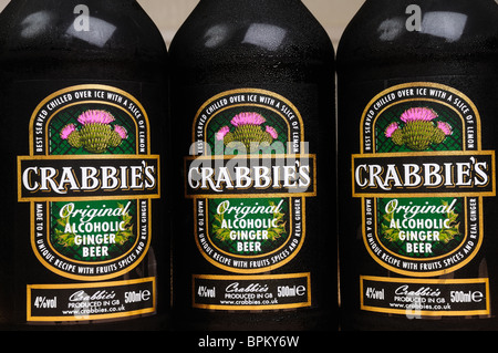 Crabbie Original de la bière au gingembre. Banque D'Images