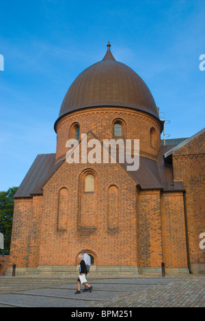 La Cathédrale de Roskilde Domkirke extérieur Danemark Europe Banque D'Images