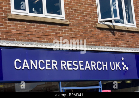Signe Cancer Research UK Banque D'Images