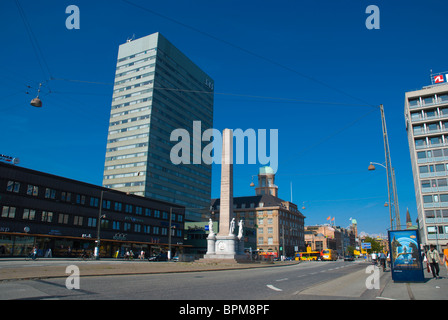Vesterbrogade street centre de Copenhague Danemark Europe Banque D'Images