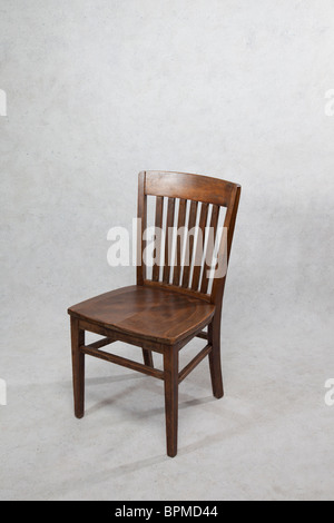 chaise en bois Banque D'Images