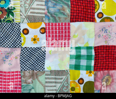 Fond Patchwork Banque D'Images