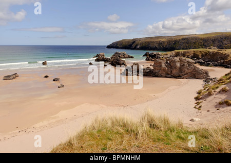 Sango Bay près de Durness dans les Highlands écossais Banque D'Images