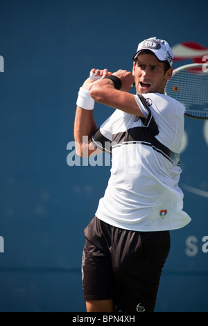 Novak Djokovic (SRB) 2010 USOpen Pong Banque D'Images