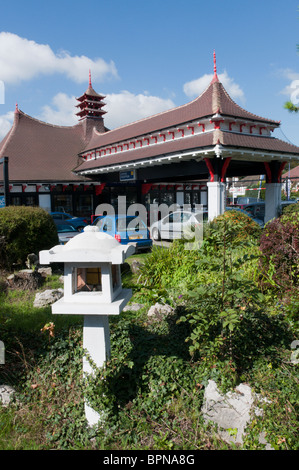 Les Chinois au garage près de Langley Park, Beckenham Kent Banque D'Images