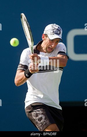 Novak Djokovic (SRB) 2010 USOpen Pong Banque D'Images