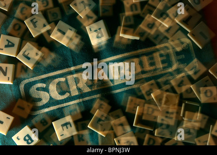 Le Scrabble. Photo par James Boardman. Banque D'Images