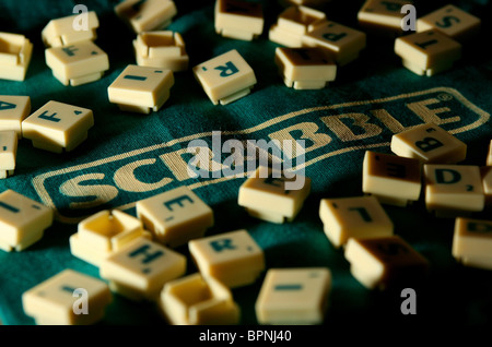 Le Scrabble. Photo par James Boardman. Banque D'Images