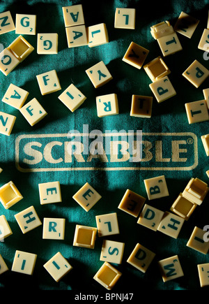 Le Scrabble. Photo par James Boardman. Banque D'Images