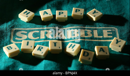 Le Scrabble. Photo par James Boardman. Banque D'Images