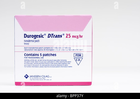 DUROGESIC 25µG/HEURE DISPOSITIF TRANSDERMIQUE B/05, PharmNet -  Encyclopédie des médicaments en Algérie