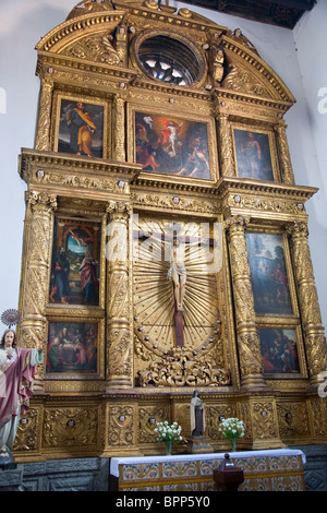 Intérieur de la cathédrale Sé, à Funchal - Madeira Banque D'Images