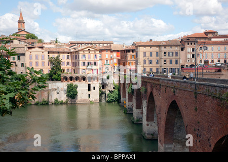 Albi dans le Tarn, la France a ajouté à la liste des sites du patrimoine mondial de l'Unesco en 2010 Banque D'Images