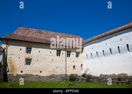 L'église fortifiée de Prejmer Prejmer Brasov, village, Roumanie. Banque D'Images