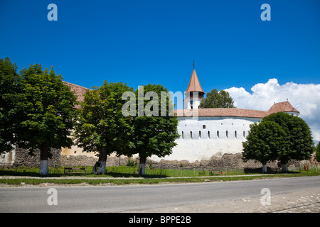 L'église fortifiée de Prejmer Prejmer Brasov, village, Roumanie. Banque D'Images