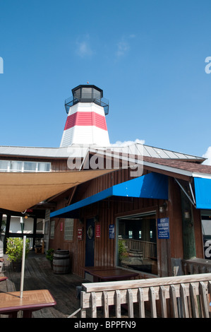 John's Pass Centre à Madeira Beach près de St Petersburg, Florida, USA Banque D'Images