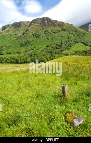 La gamme de montagne Ben Nevis Glen Nevis près de Fort William en Ecosse Banque D'Images