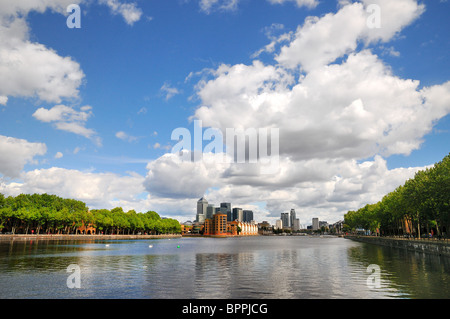 Des logements modernes à Groenland Dock,Rotherhithe,Londres Banque D'Images