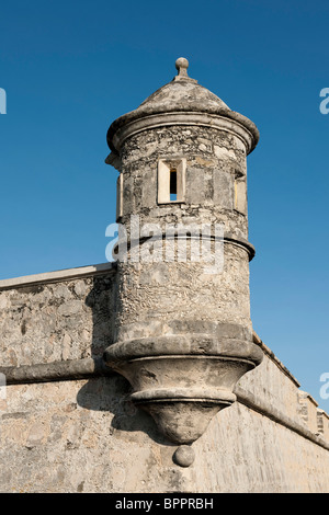 Fuerte San Miguel Museum, Campeche, le Yucatan, Mexique Banque D'Images