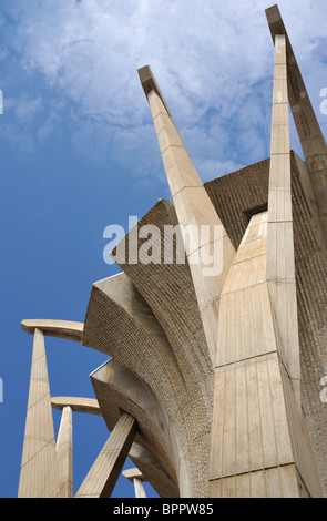 L'église Santa Maria de Loreto, Javea, Costa Blanca, Espagne Banque D'Images