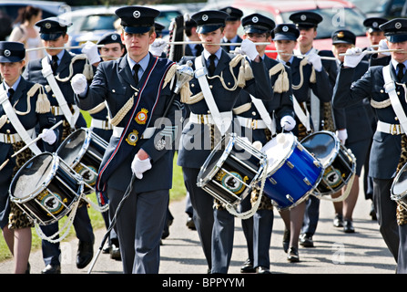 Air Training Corps sur le Mars à Oulton Park Motor Racing Circuit Cheshire England Royaume-Uni UK Banque D'Images