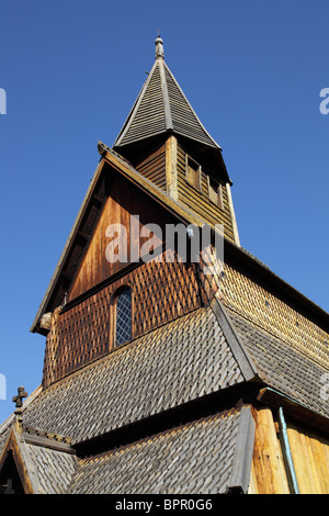 Église URNES. La Norvège. Scandinavie Banque D'Images