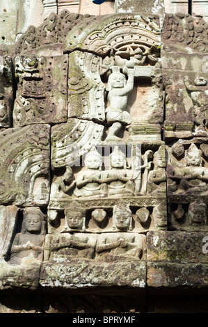 Wat Nokor, Kompong Cham, au Cambodge Banque D'Images