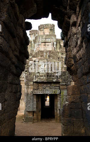 Wat Nokor, Kompong Cham, au Cambodge Banque D'Images