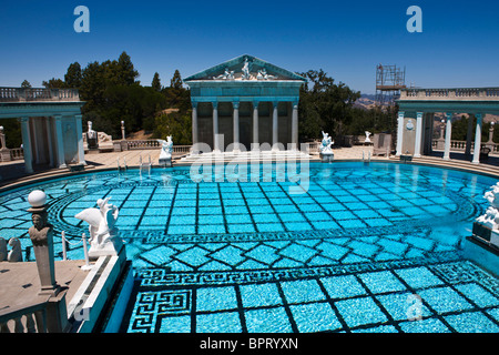Piscine de Neptune, Hearst Castle, Californie, États-Unis d'Amérique Banque D'Images