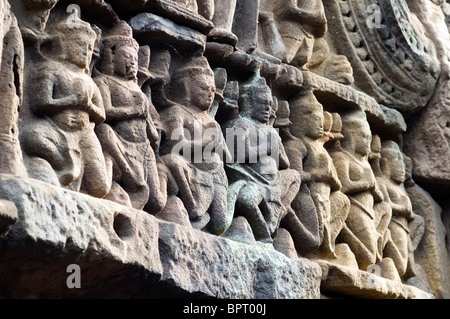 Wat Nokor, Kompong Cham, au Cambodge Banque D'Images