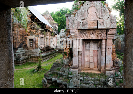 Phnom Chissor, Takeo, au Cambodge Banque D'Images