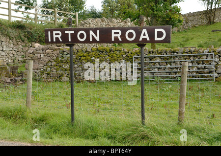 Seascale et Eskdale de fer étroit en Cumbria England Banque D'Images