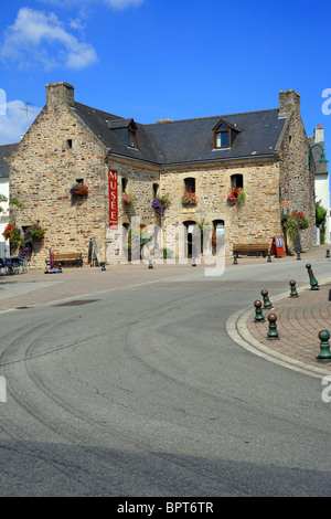 Musée à la place de la Mairie, Baden, Morbihan, Bretagne, Bretagne, France Banque D'Images