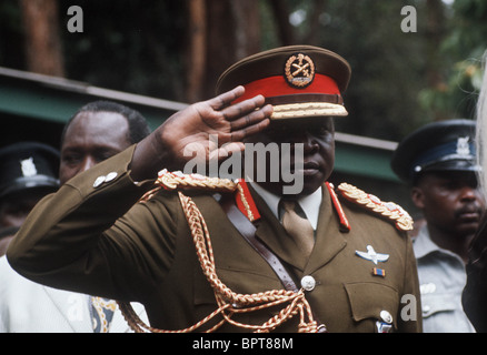 Président de l'Ouganda d'Idi Amin, 23 Septembre 1979 Banque D'Images