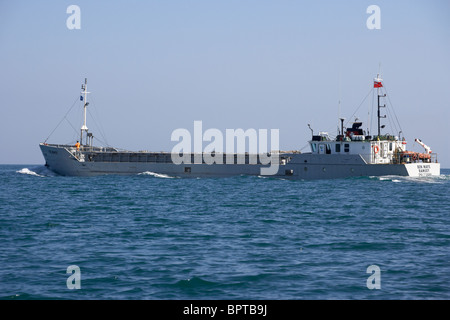 La manx ramsey Steamship Company ben maye cargo en mer Banque D'Images