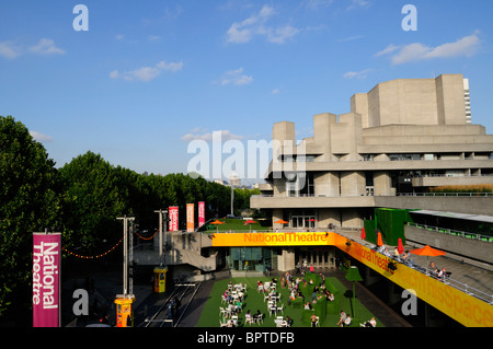 Le Théâtre National, la Banque du Sud, Londres, Angleterre, Royaume-Uni Banque D'Images