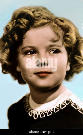 L'actrice Shirley Temple (1935) Banque D'Images