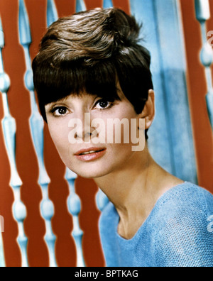 L'actrice Audrey Hepburn (1963) Banque D'Images